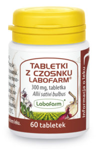Tabletki z czosnku Labofarm - miazdzyca, infekcje gardla